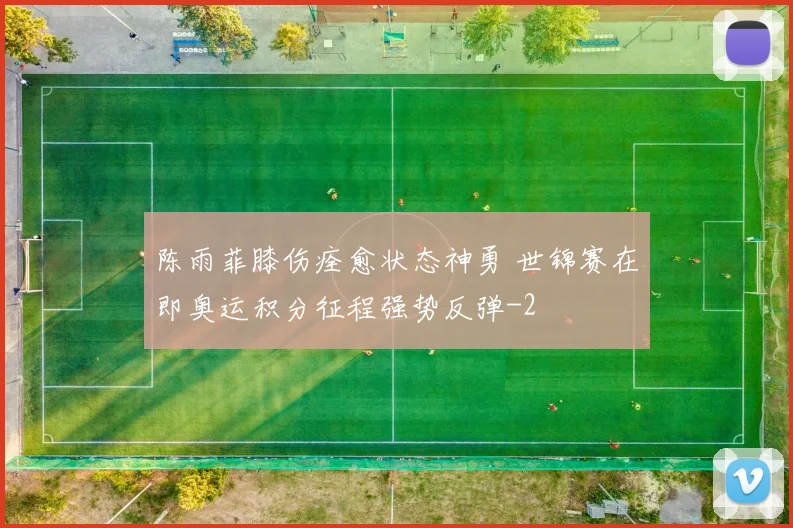 陈雨菲膝伤痊愈状态神勇 世锦赛在即奥运积分征程强势反弹